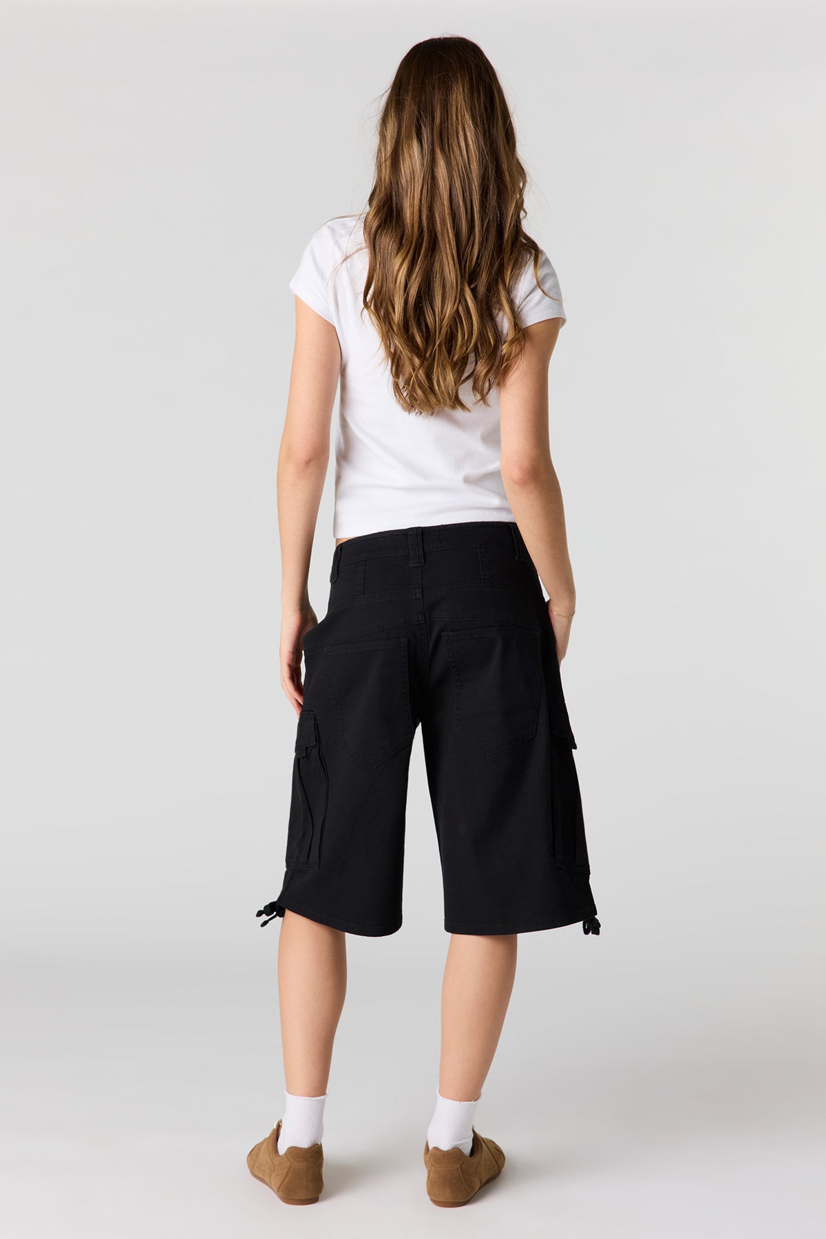 Alt View 3. Cargo Jort 13.5" - Black