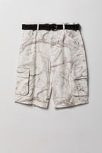 Belted Bermuda Cargo Short