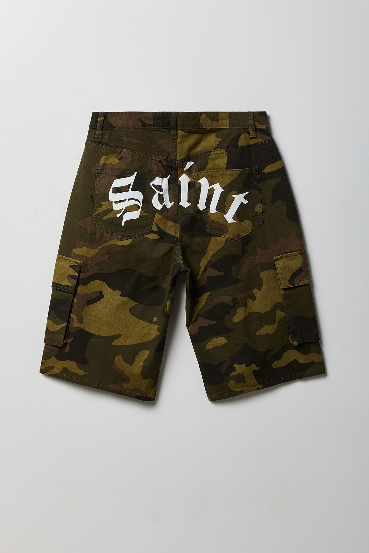 Graphic Camo Cargo Jort 13" - Camouflage