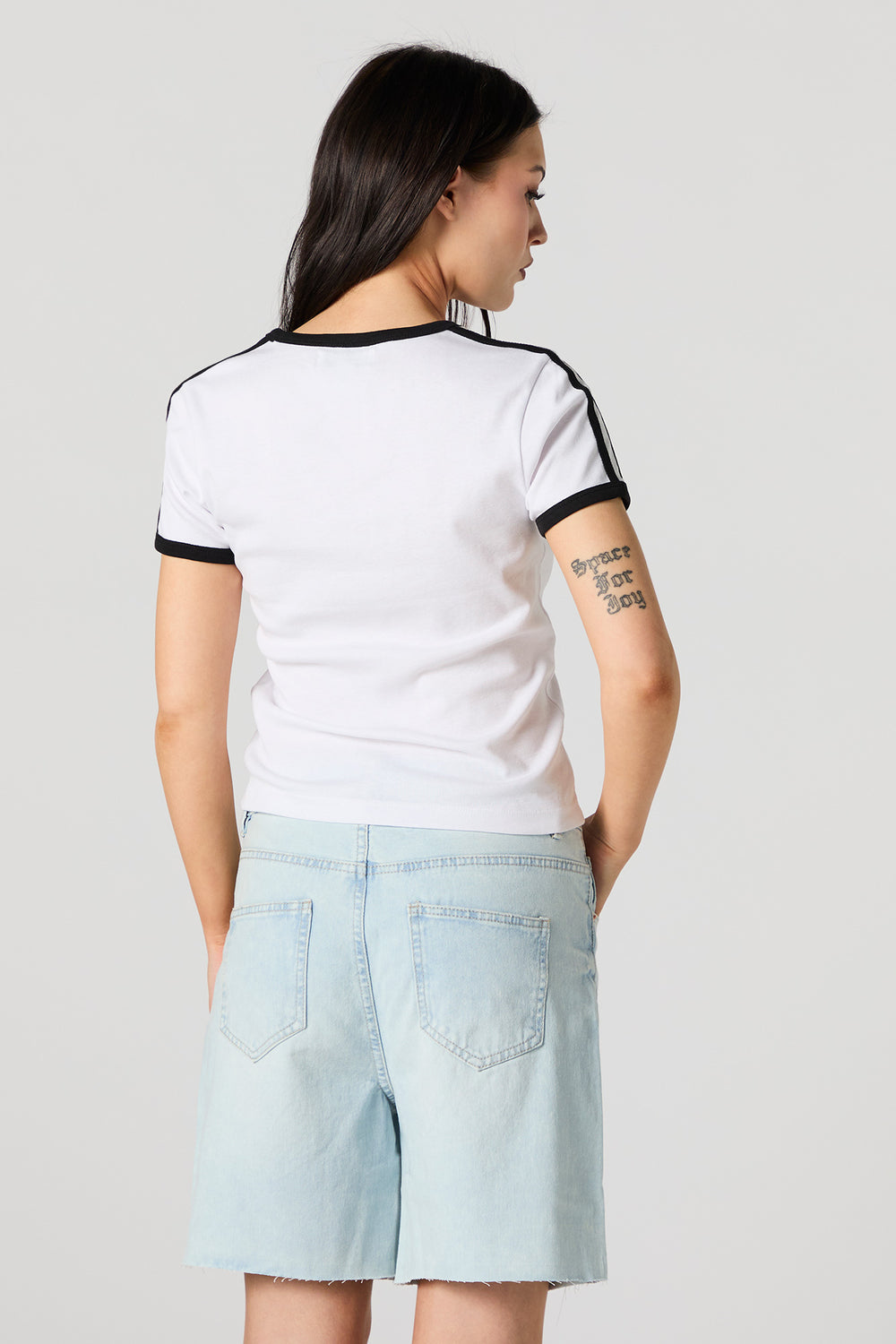 Longline Denim Short Longline Denim Short 2