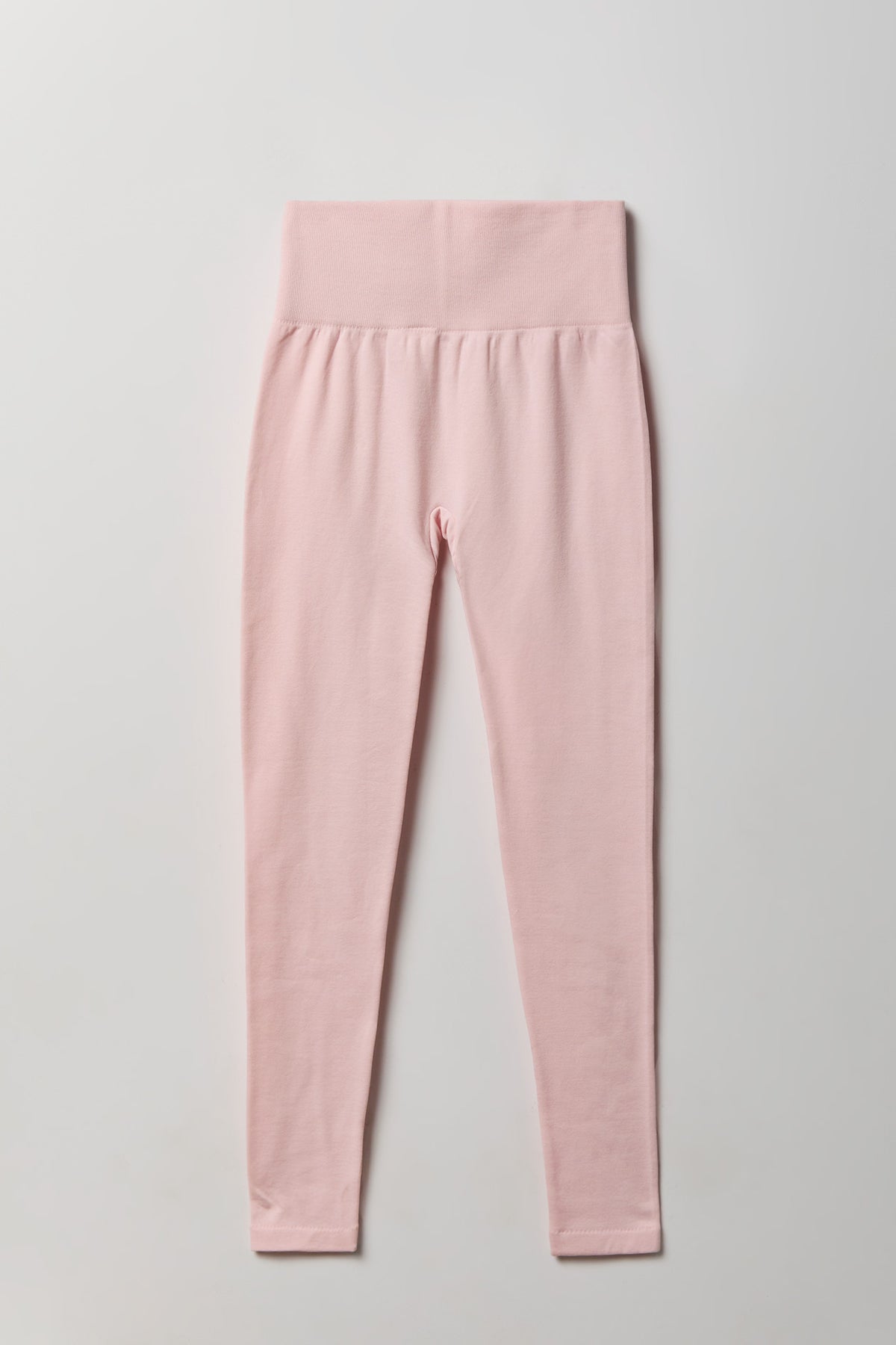 Alt View 2. High Rise Ribbed Seamless Legging - Pink