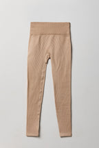 High Rise Ribbed Seamless Legging