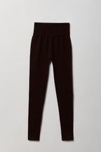 High Rise Ribbed Seamless Legging