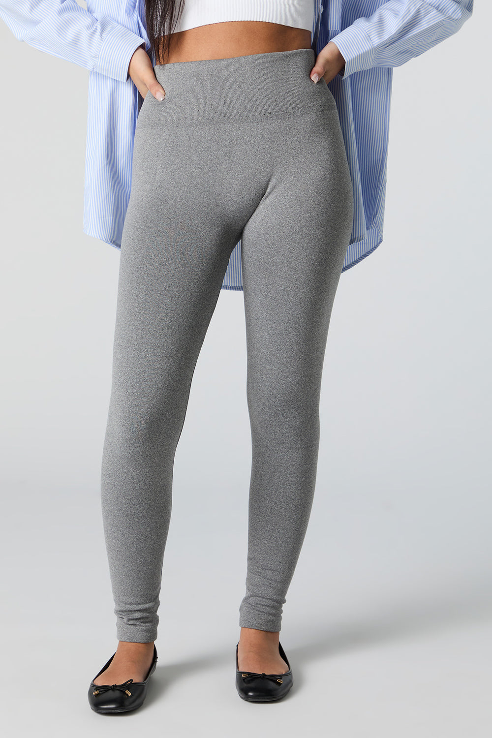 Seamless High Rise Fleece Legging Seamless High Rise Fleece Legging 2