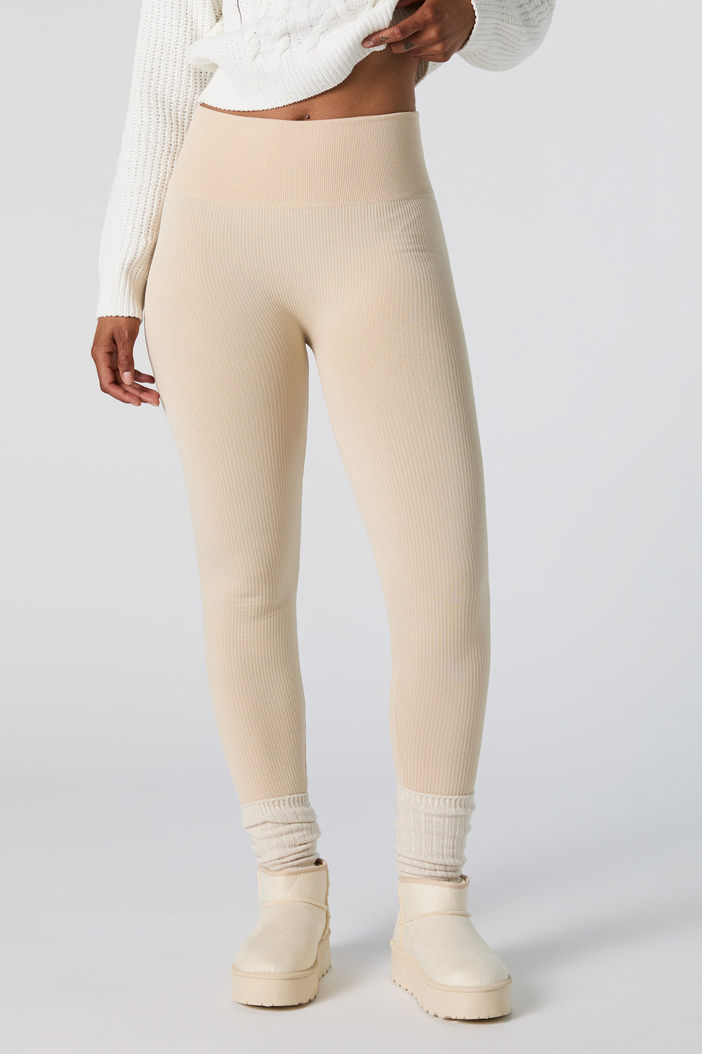 High Rise Seamless Ribbed Legging High Rise Seamless Ribbed Legging 11