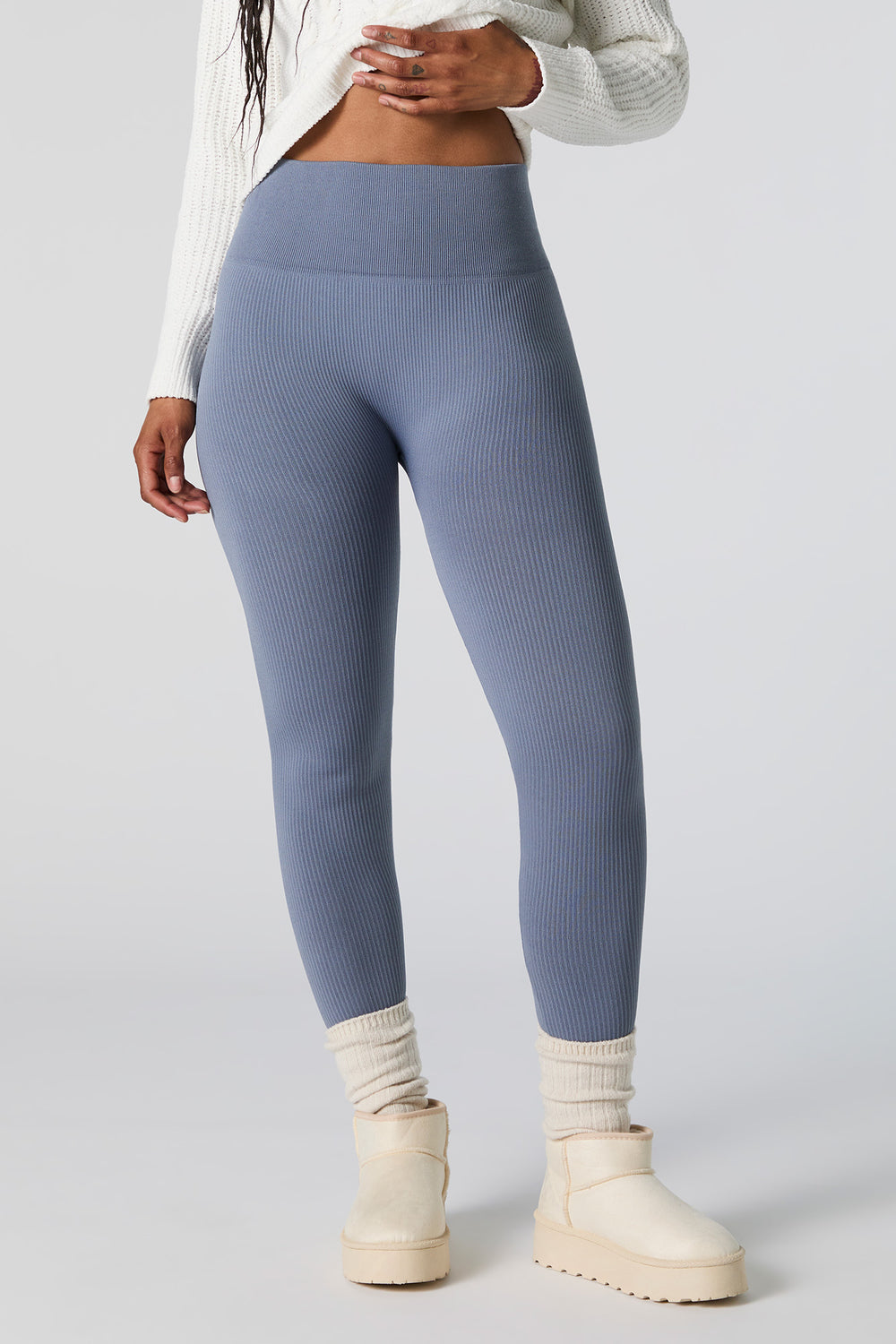 High Rise Seamless Ribbed Legging High Rise Seamless Ribbed Legging 17