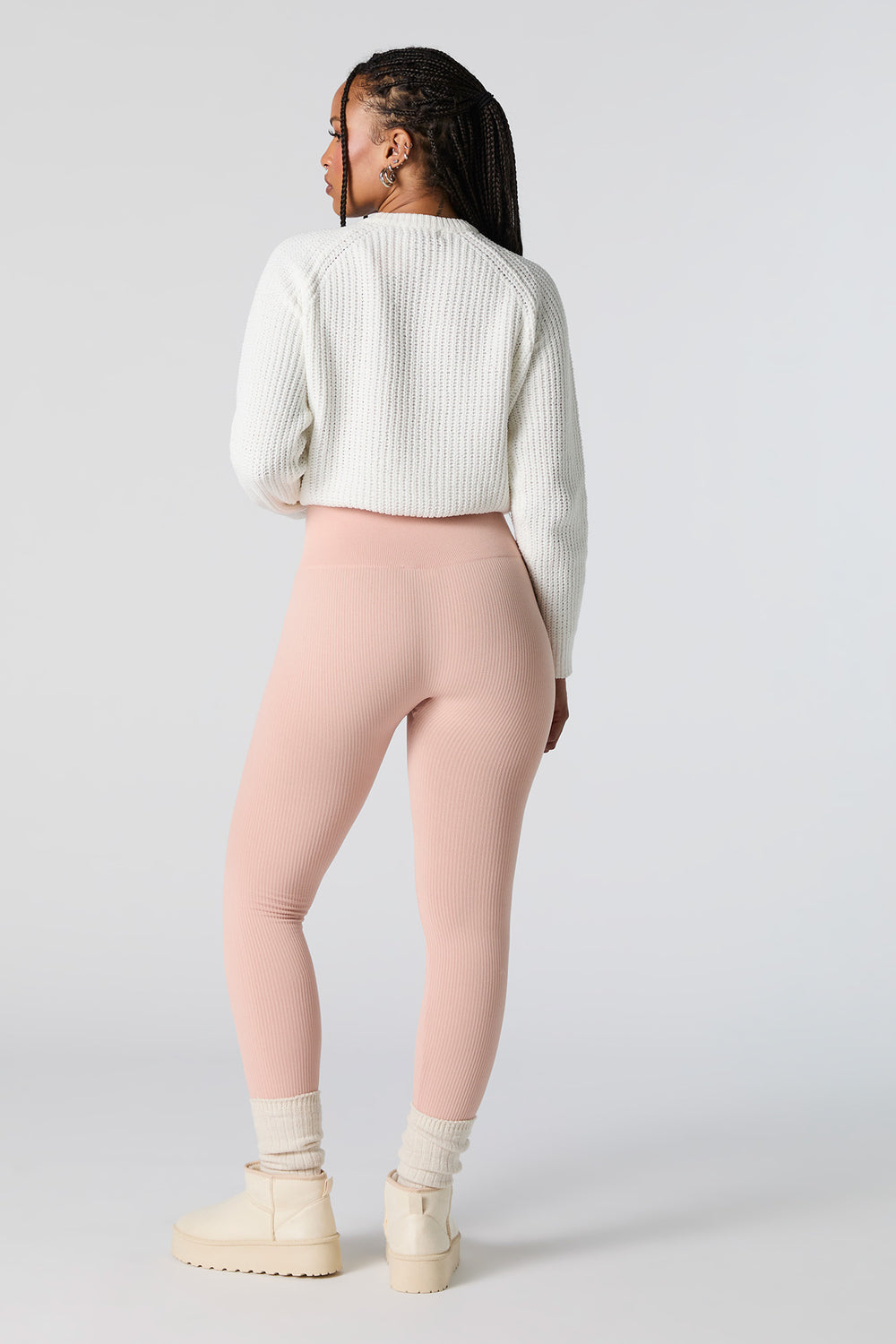 High Rise Seamless Ribbed Legging High Rise Seamless Ribbed Legging 21