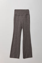 Foldover Waist Flare Legging