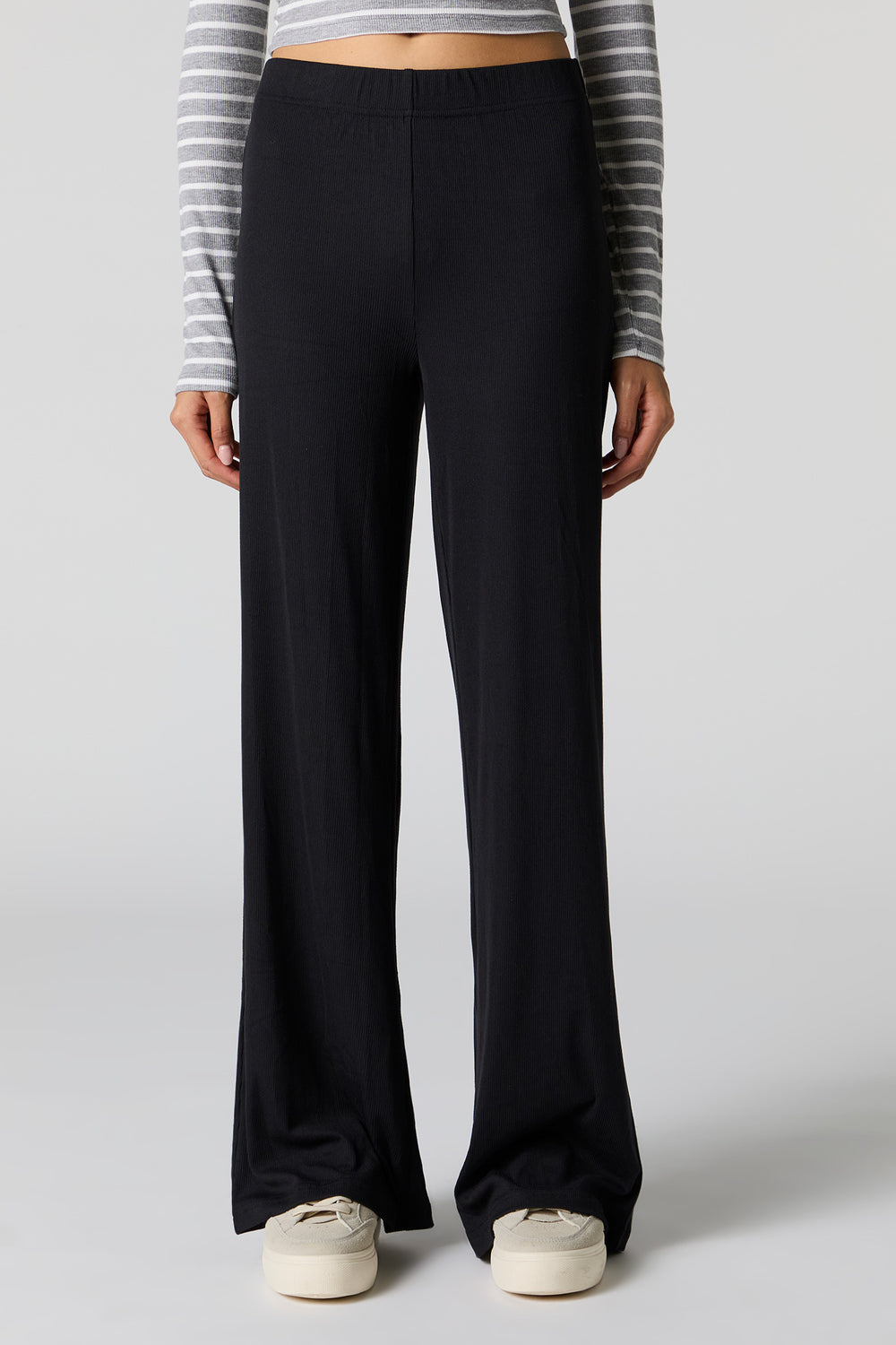 Soft Ribbed Wide Leg Pant Soft Ribbed Wide Leg Pant 5