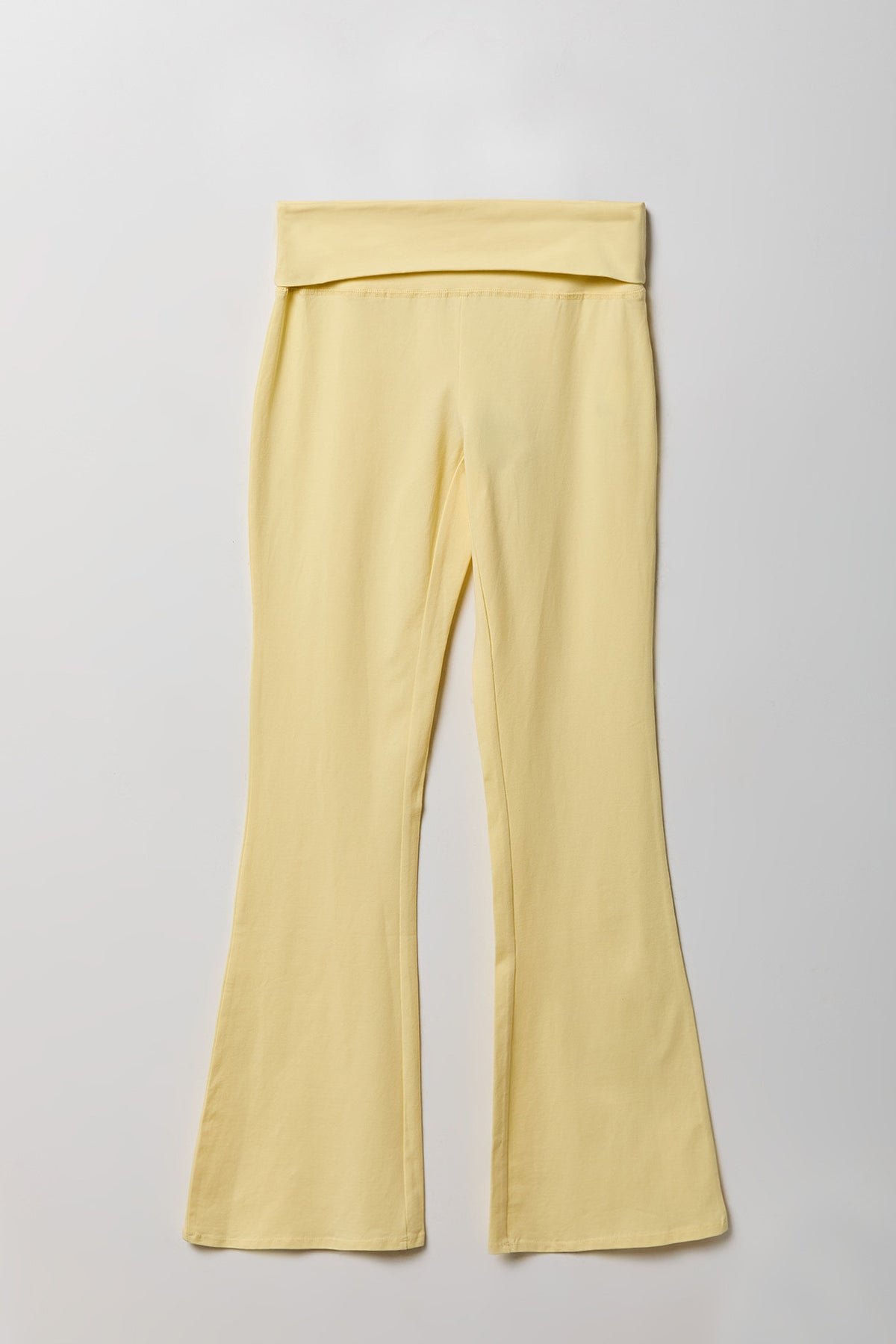 Alt View 4. Foldover Waist Flare Legging - Navy