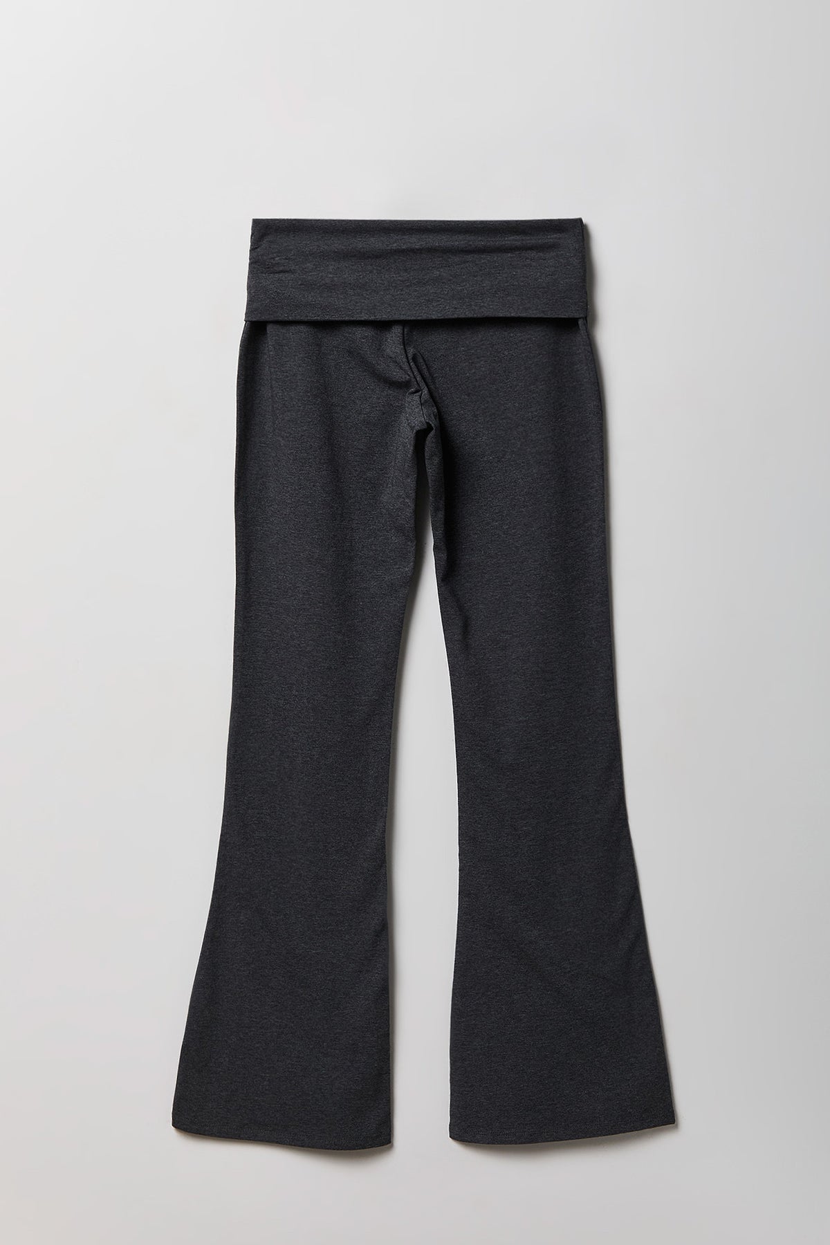 Alt View 10. Foldover Waist Flare Legging - Brown