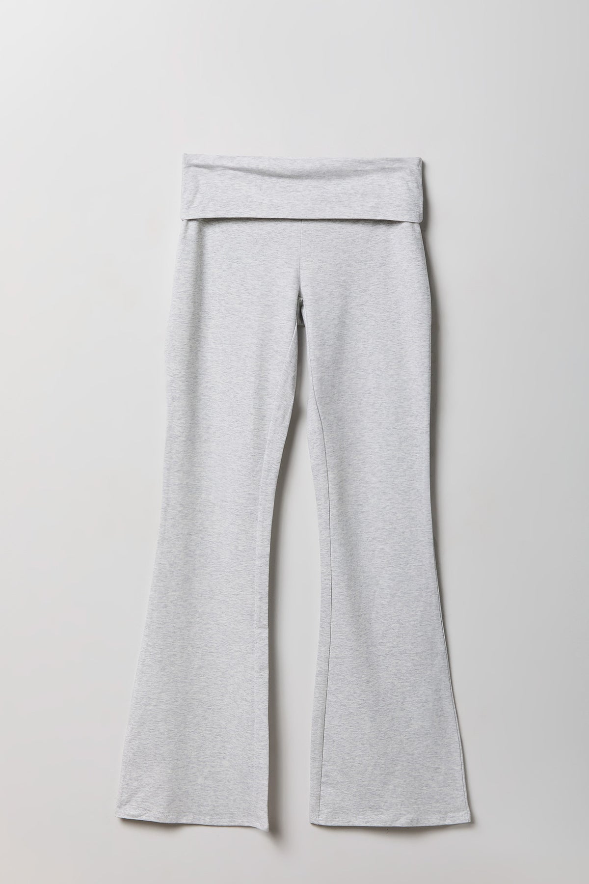 Alt View 14. Foldover Waist Flare Legging - Brown