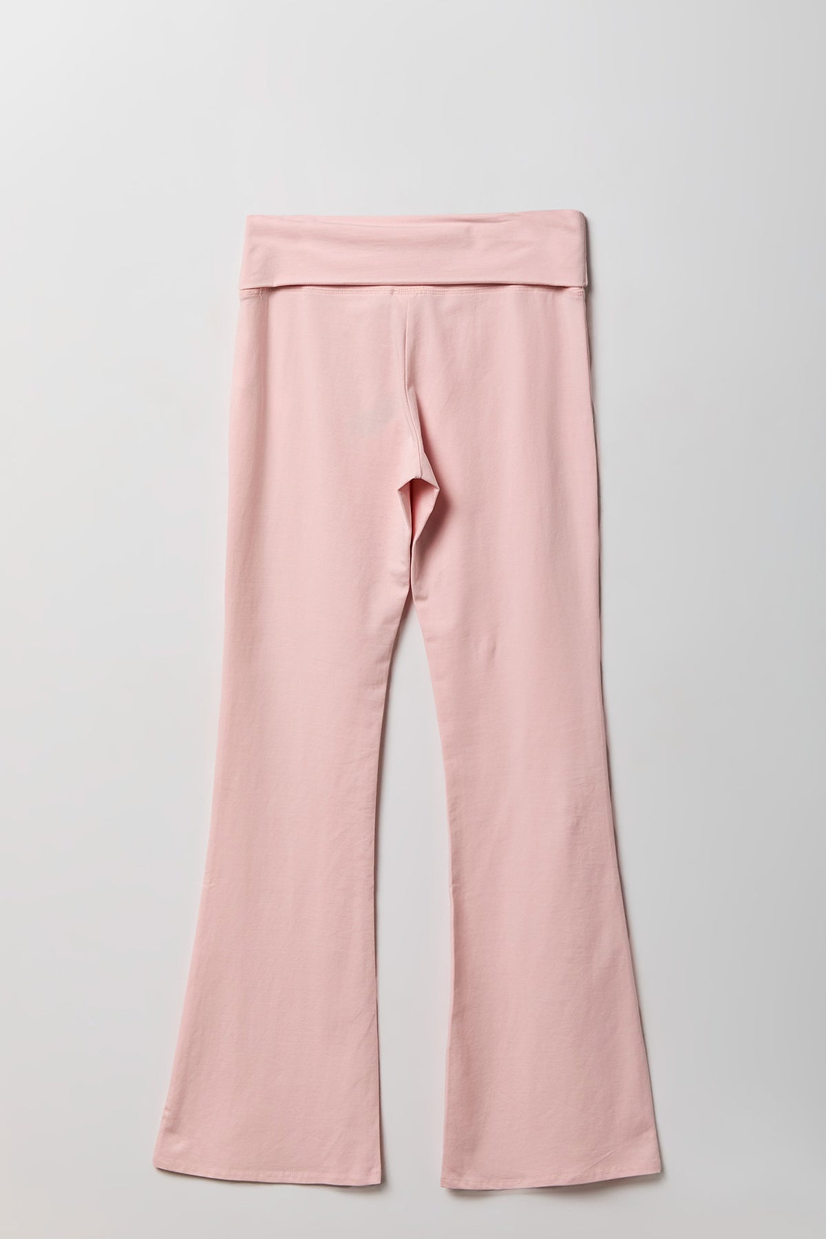 Alt View 25. Foldover Waist Flare Legging - Brown