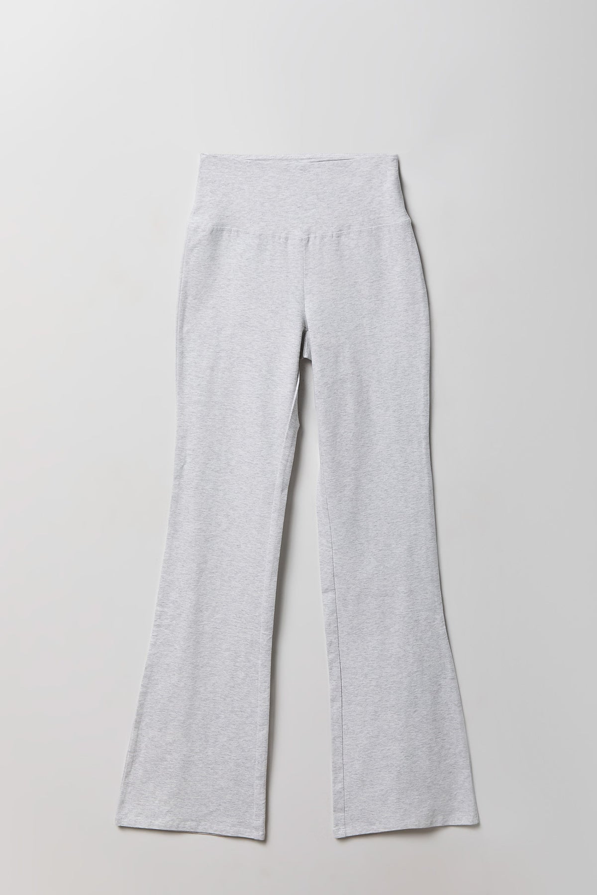 Alt View 4. Flare Legging - Heather Grey