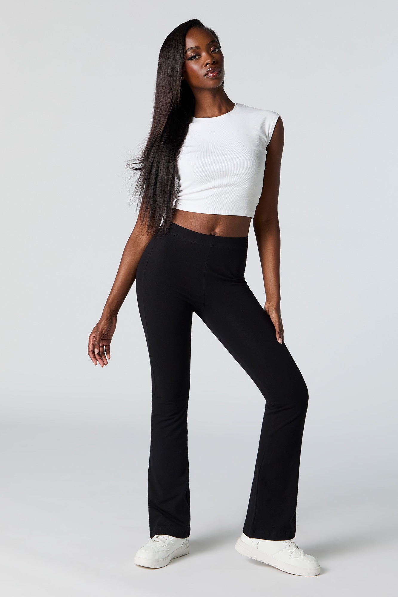 High Rise Flare Legging