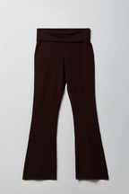 Foldover Waist Flare Pant
