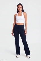Foldover Waist Flare Pant