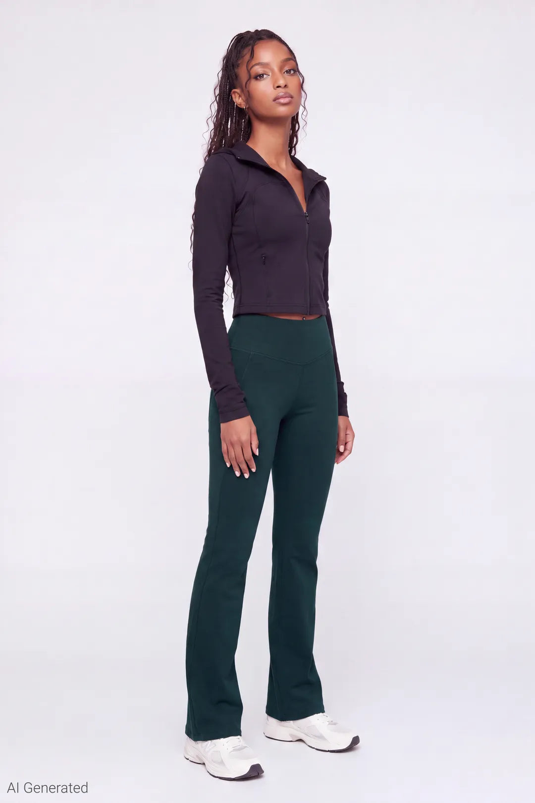 Flare Pant - Green