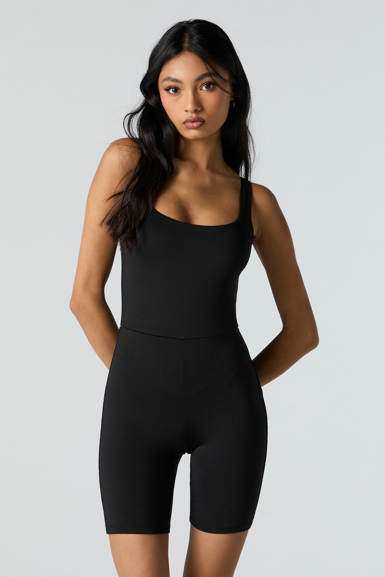 Contour Square Neck Tank Romper