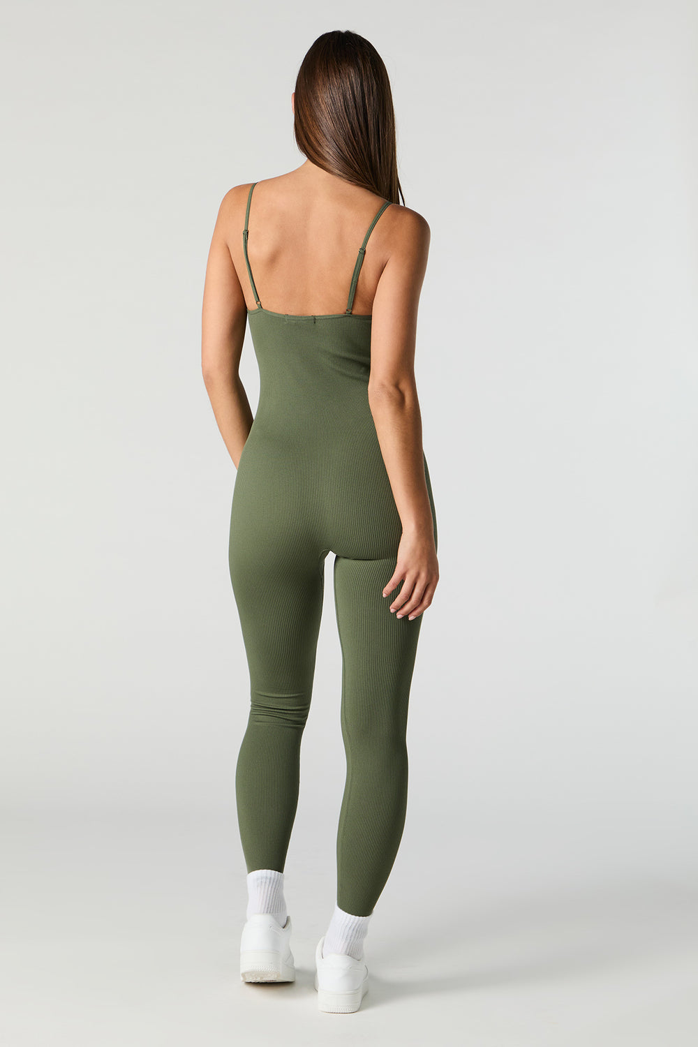 Active Seamless Ribbed Scoop Neck Jumpsuit Active Seamless Ribbed Scoop Neck Jumpsuit 10