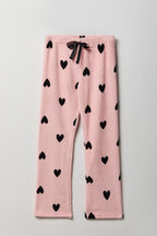 Plush Printed Pajama Pant