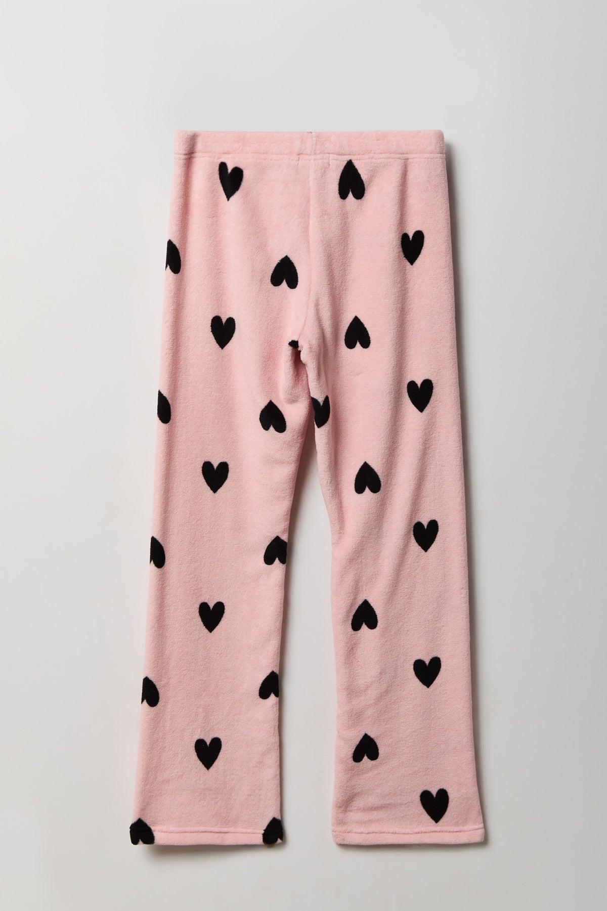 Alt View 2. Plush Printed Pajama Pant - Light Grey