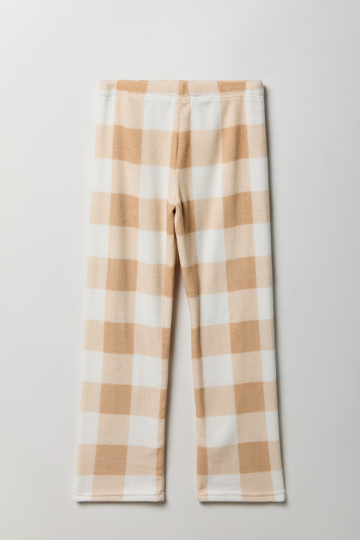 Alt View 2. Plush Printed Pajama Pant - Tan