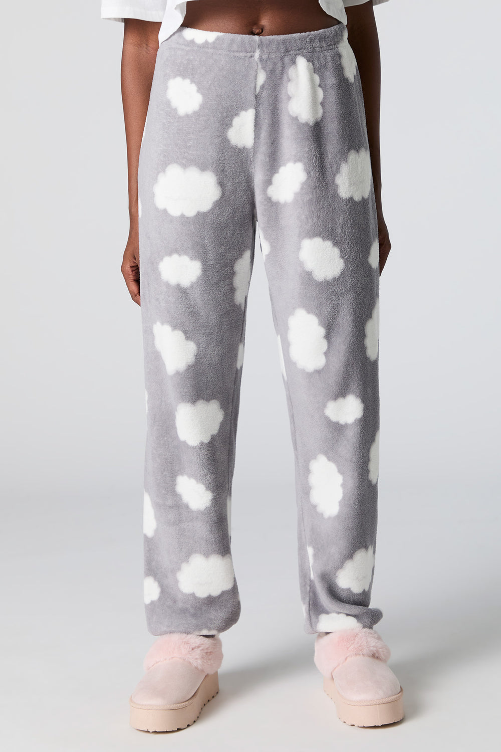 Printed Plush Pajama Pant Printed Plush Pajama Pant 8