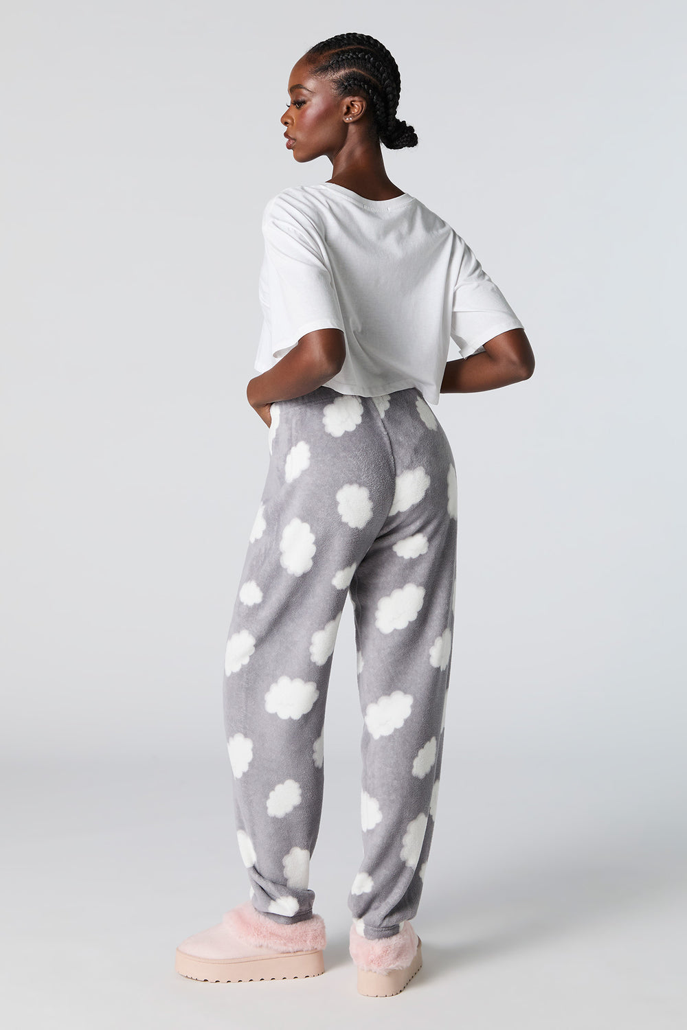 Printed Plush Pajama Pant Printed Plush Pajama Pant 9