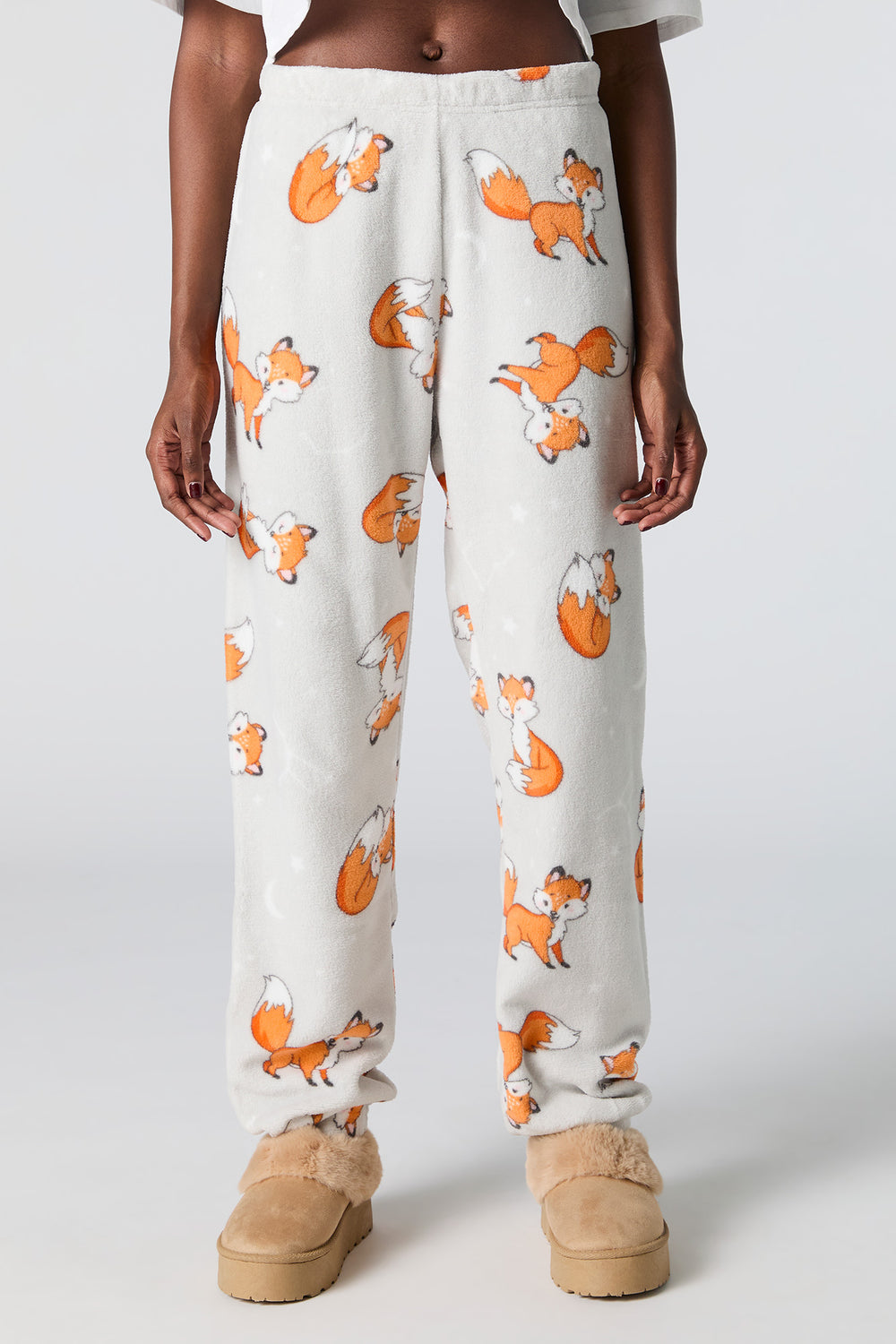 Printed Plush Pajama Pant Printed Plush Pajama Pant 11