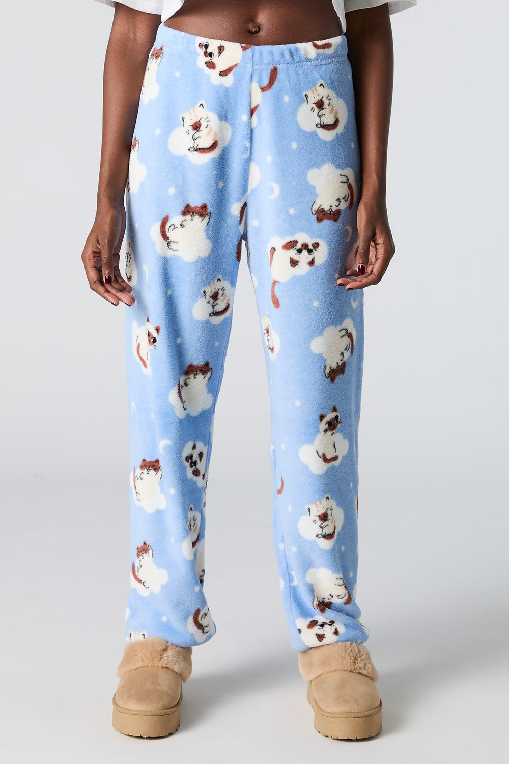 Printed Plush Pajama Pant Printed Plush Pajama Pant 14