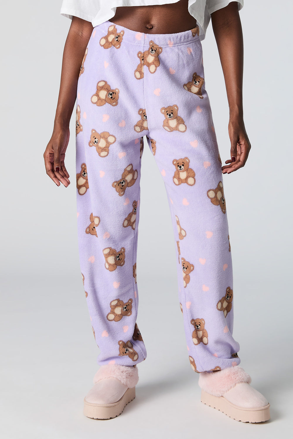 Printed Plush Pajama Pant Printed Plush Pajama Pant 17