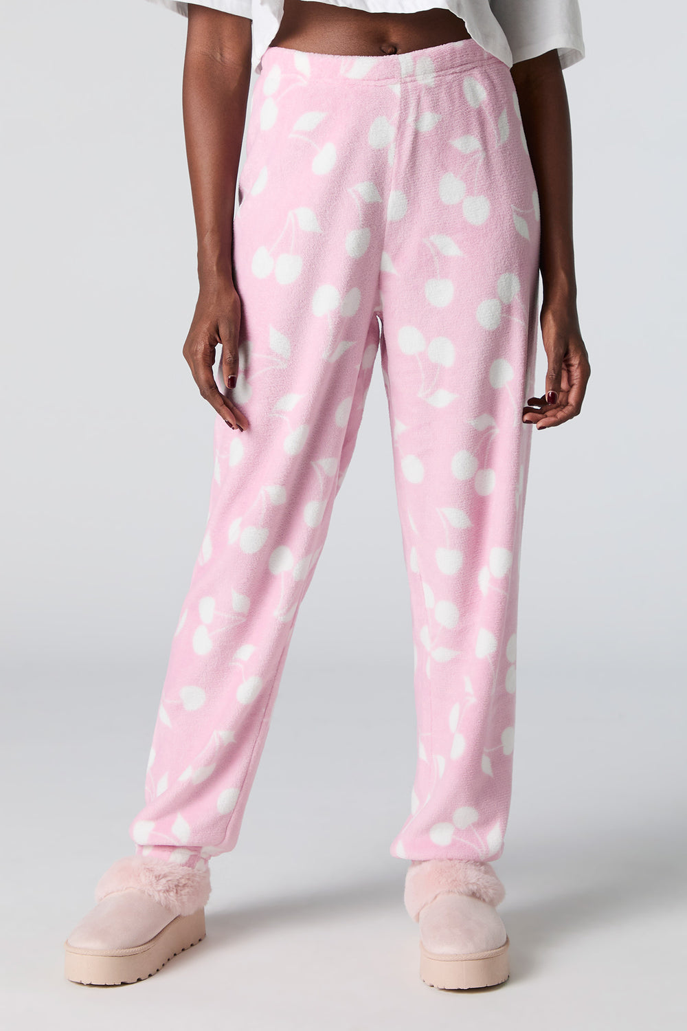 Printed Plush Pajama Pant Printed Plush Pajama Pant 23