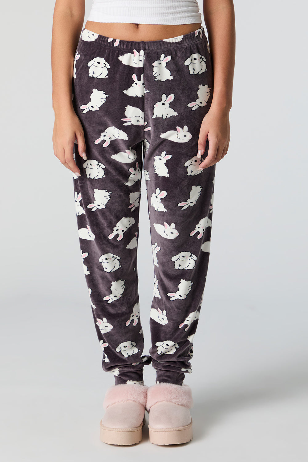 Printed Velour Pajama Jogger Printed Velour Pajama Jogger 5