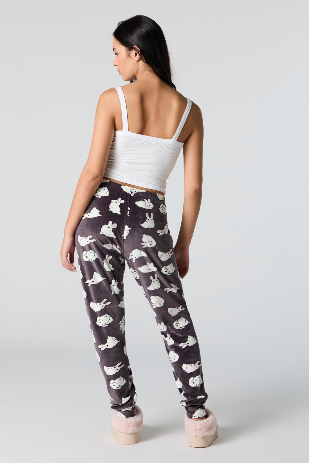 Printed Velour Pajama Jogger Printed Velour Pajama Jogger 6