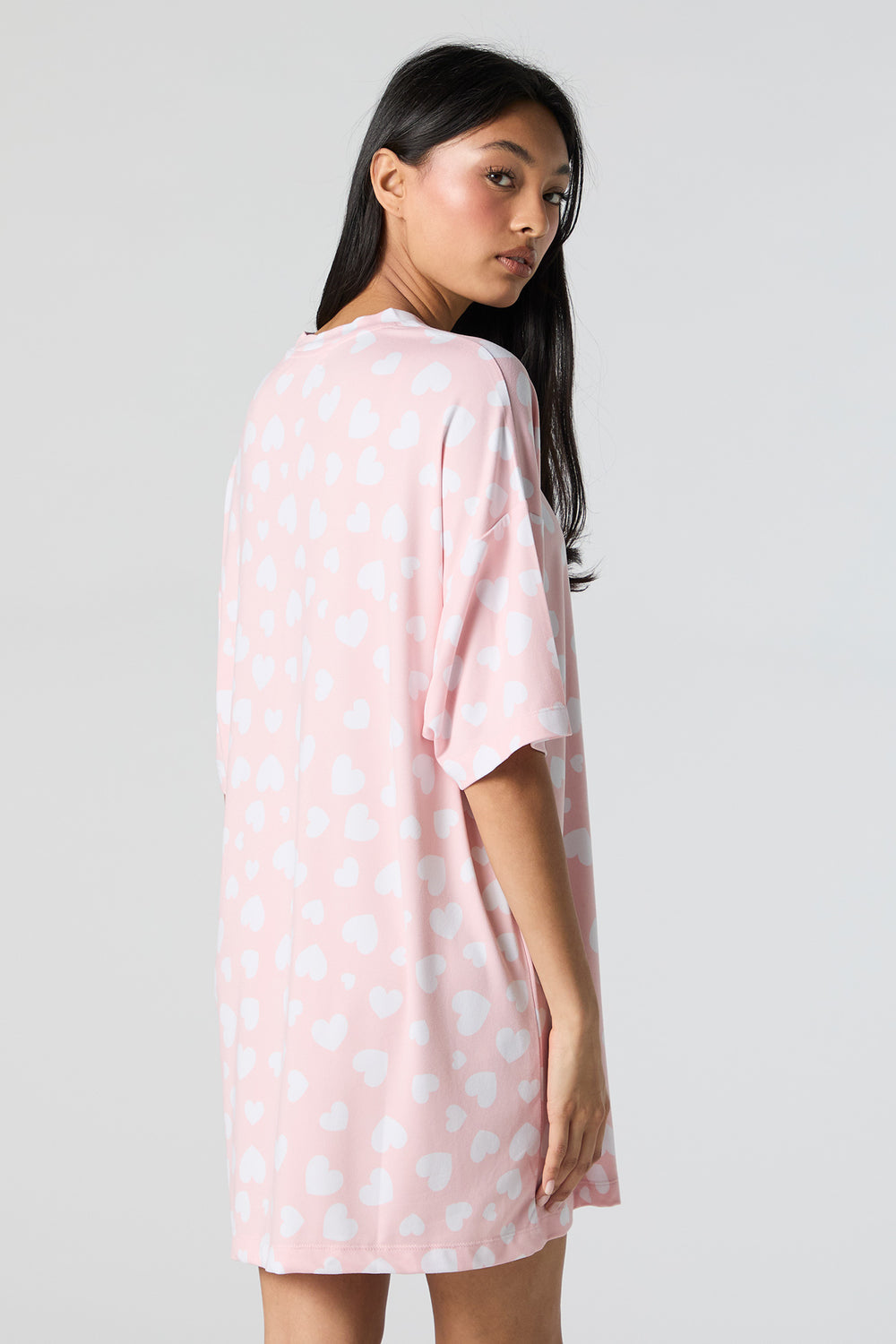 Printed Pajama Dress Printed Pajama Dress 2