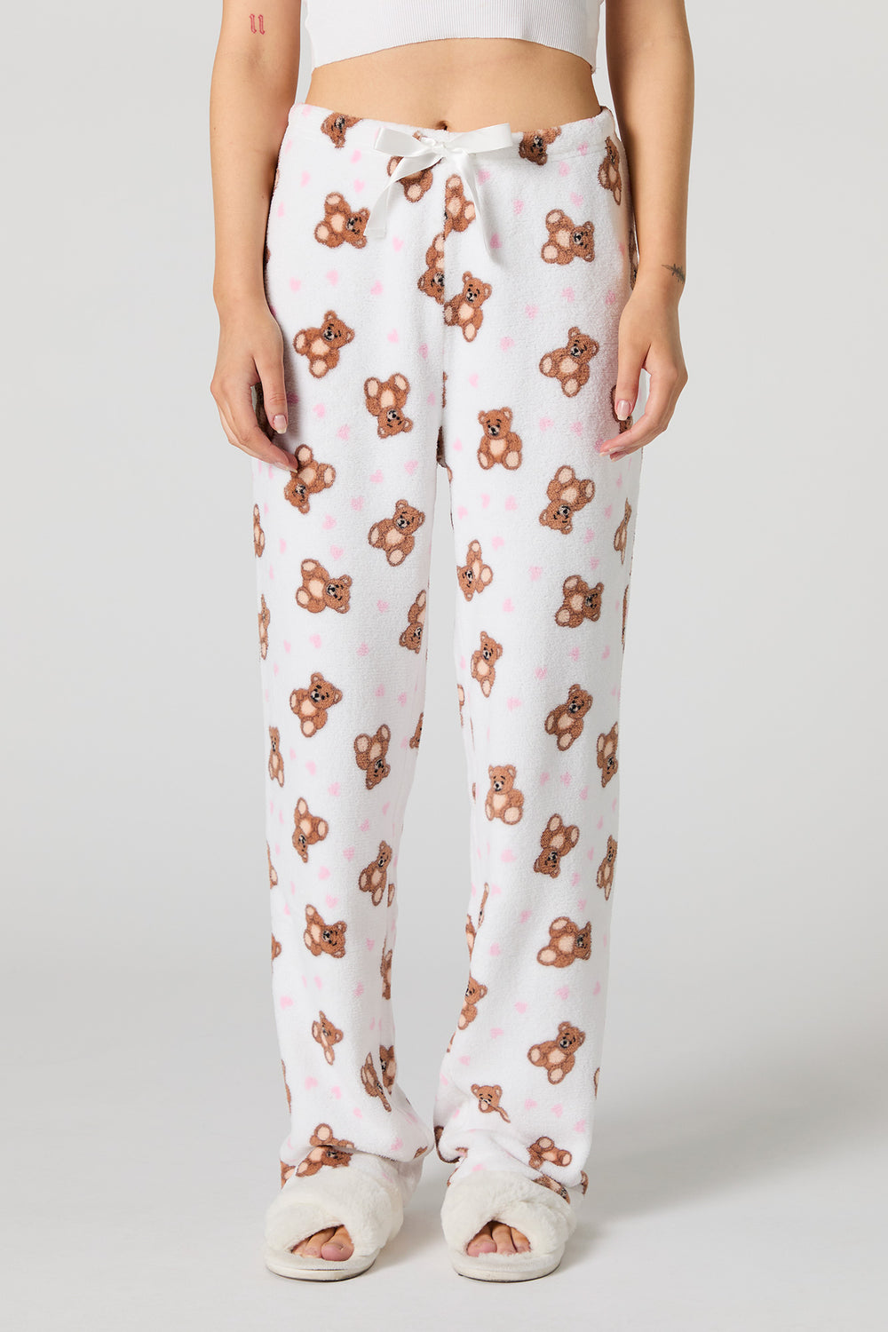 Printed Plush Pajama Pant Printed Plush Pajama Pant 2