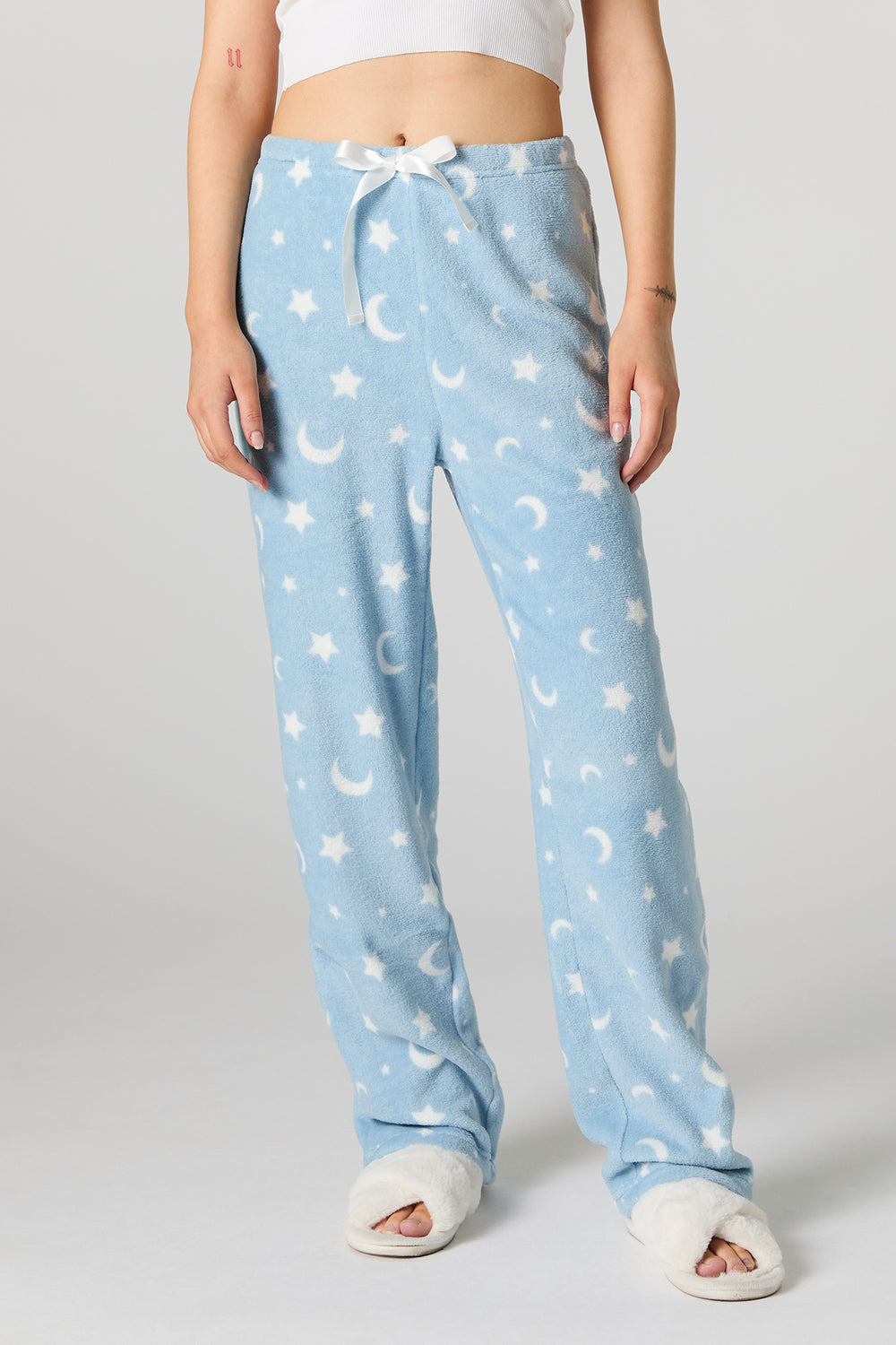 Printed Plush Pajama Pant Printed Plush Pajama Pant 14