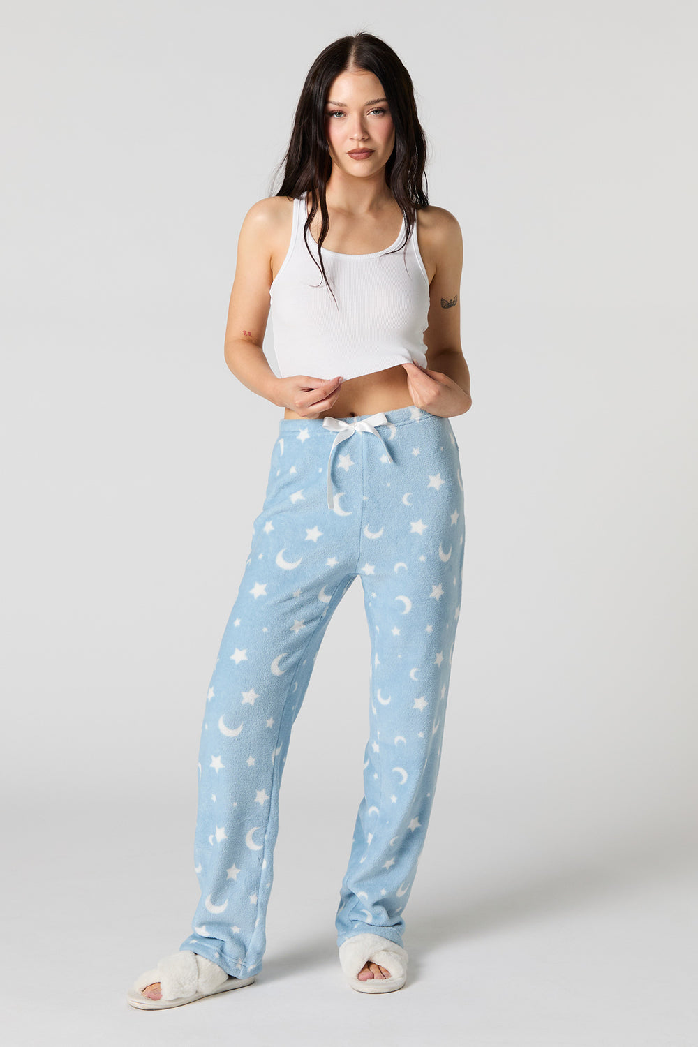 Printed Plush Pajama Pant Printed Plush Pajama Pant 13