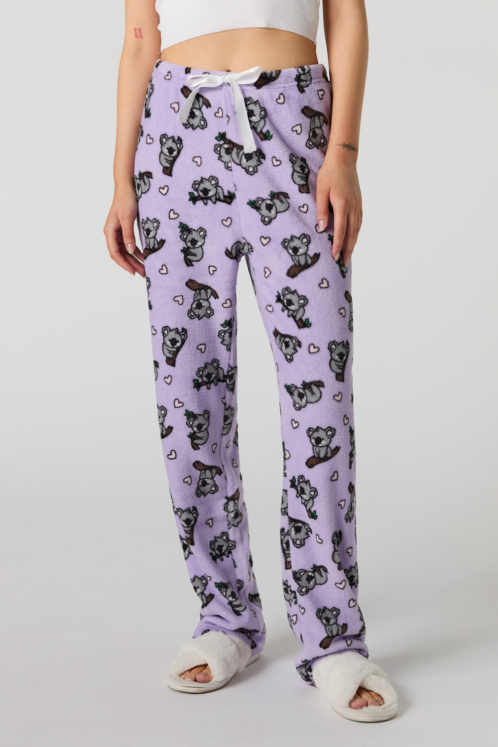 Printed Plush Pajama Pant Printed Plush Pajama Pant 20