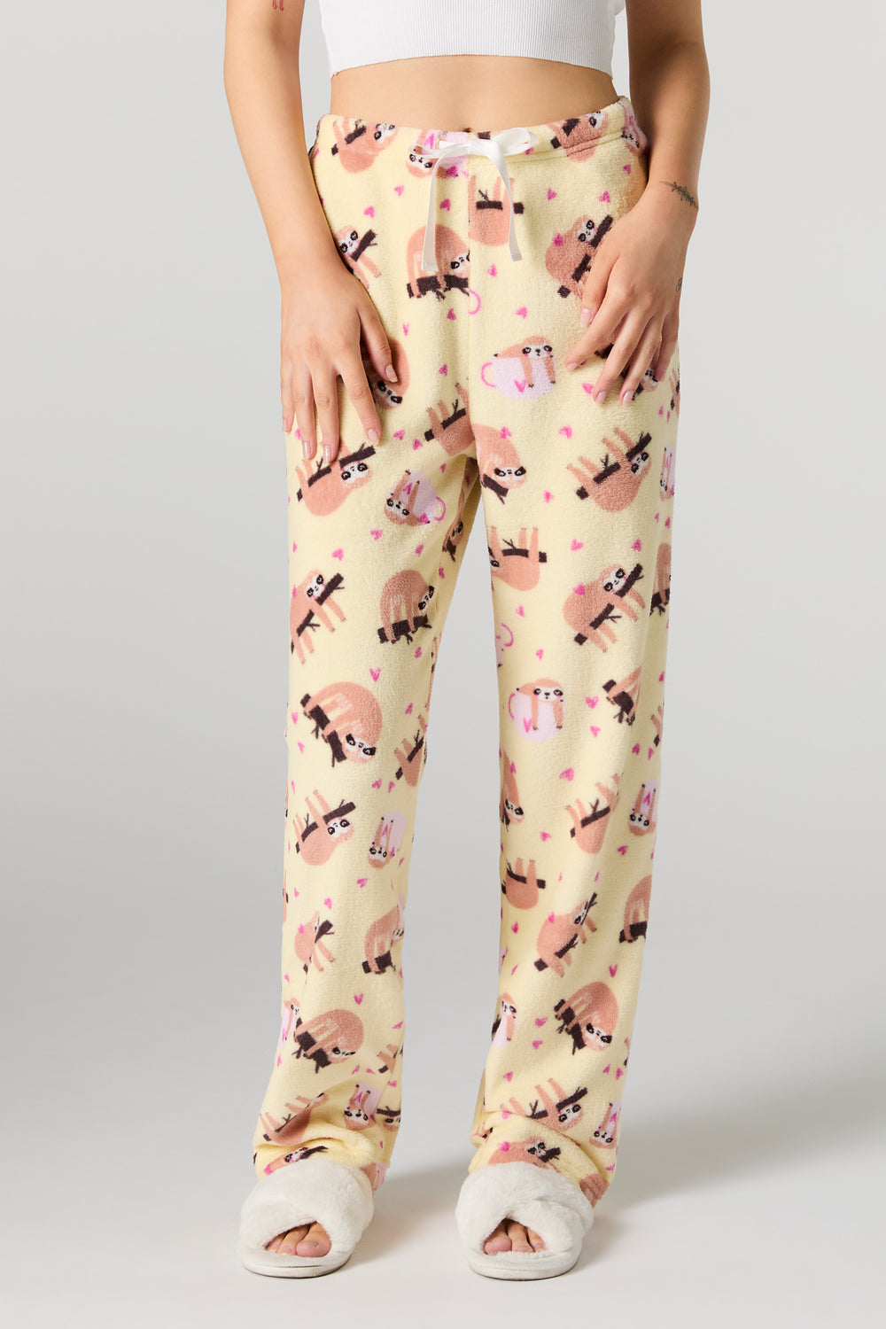 Printed Plush Pajama Pant Printed Plush Pajama Pant 23