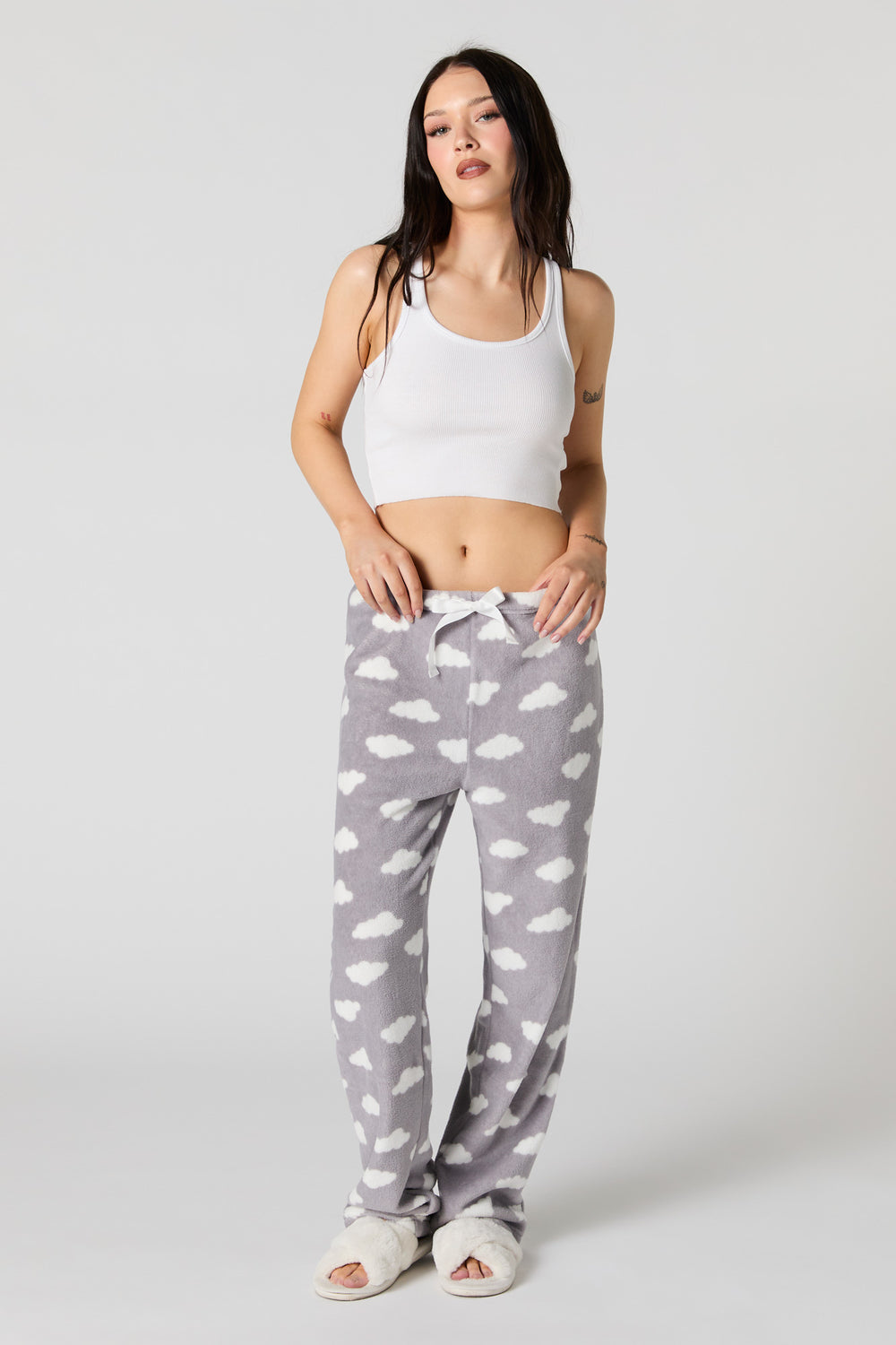 Printed Plush Pajama Pant Printed Plush Pajama Pant 25