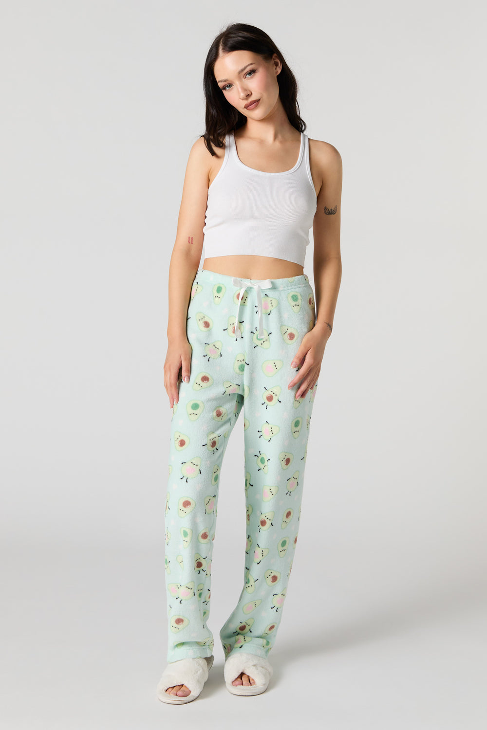 Printed Plush Pajama Pant Printed Plush Pajama Pant 28