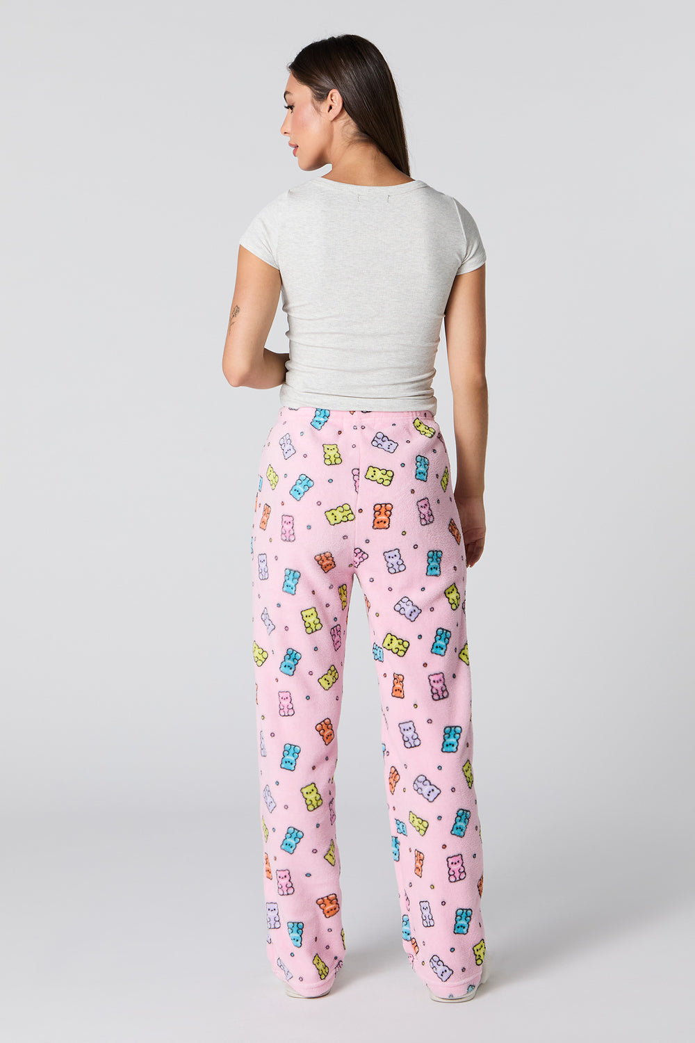 Printed Plush Pajama Pant Printed Plush Pajama Pant 36