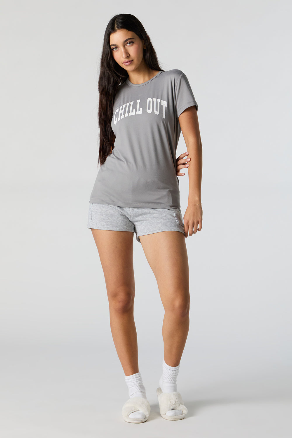 Chill Out Graphic Pajama T-Shirt Chill Out Graphic Pajama T-Shirt 3