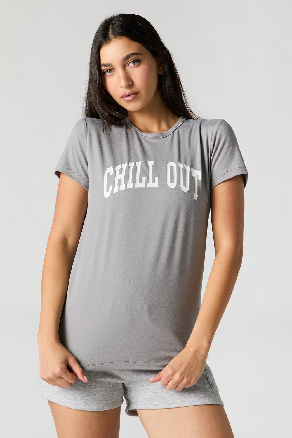 Chill Out Graphic Pajama T-Shirt Chill Out Graphic Pajama T-Shirt 1