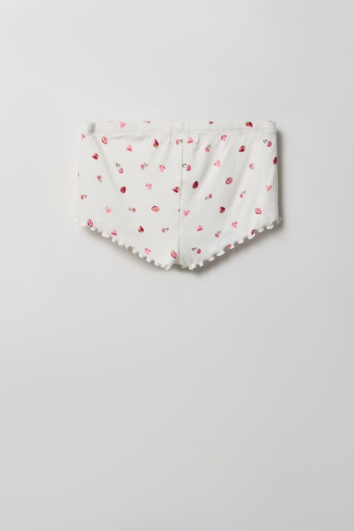 Alt View 7. Pointelle Tank & Short Pajama Set - Ivory