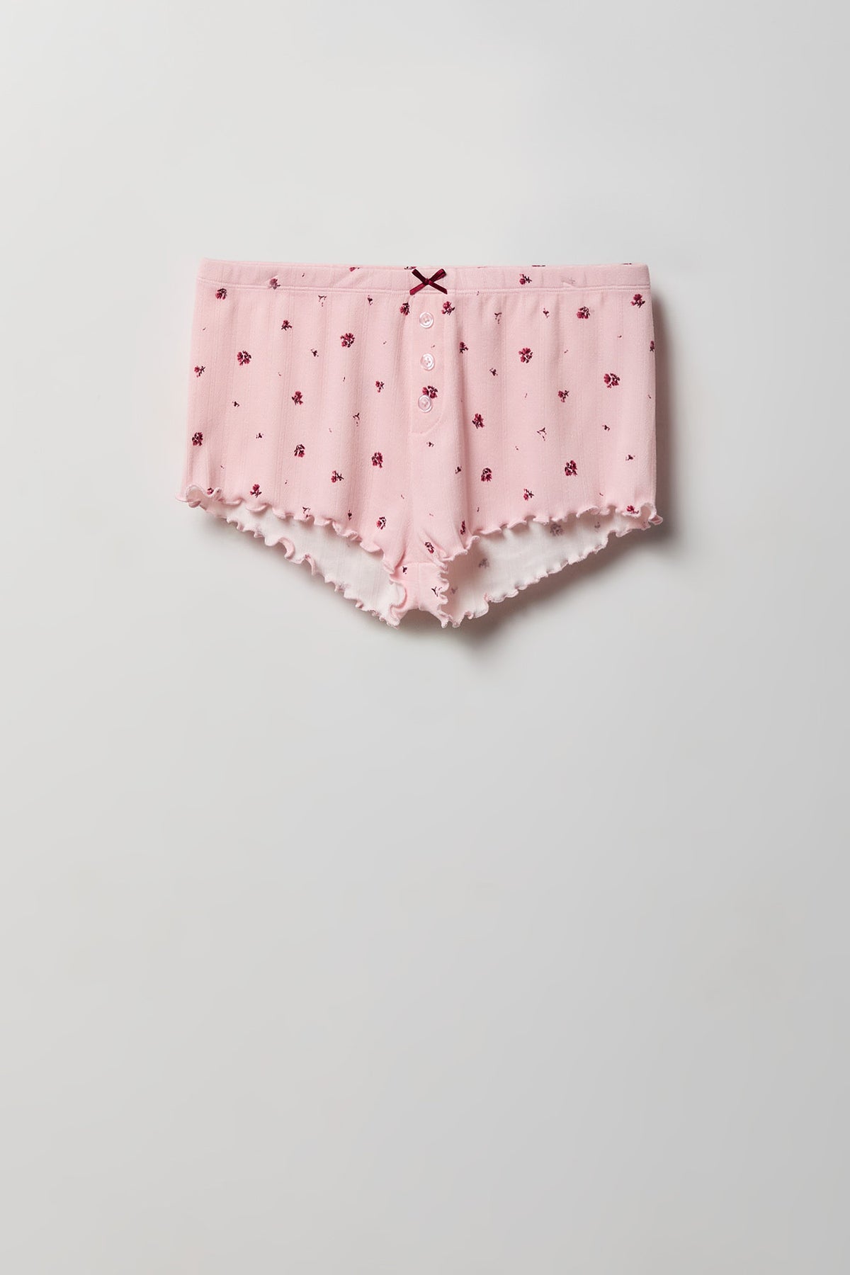 Alt View 7. Pointelle Tank & Short Pajama Set - Pink