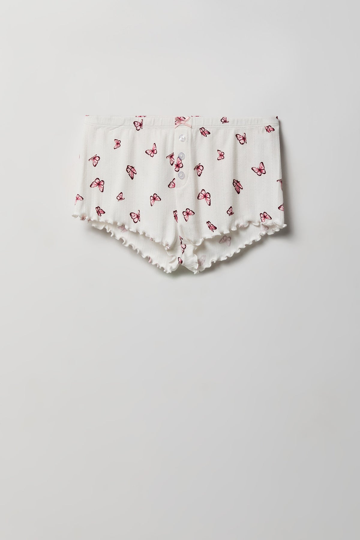 Alt View 8. Pointelle Tank & Short Pajama Set - Peach