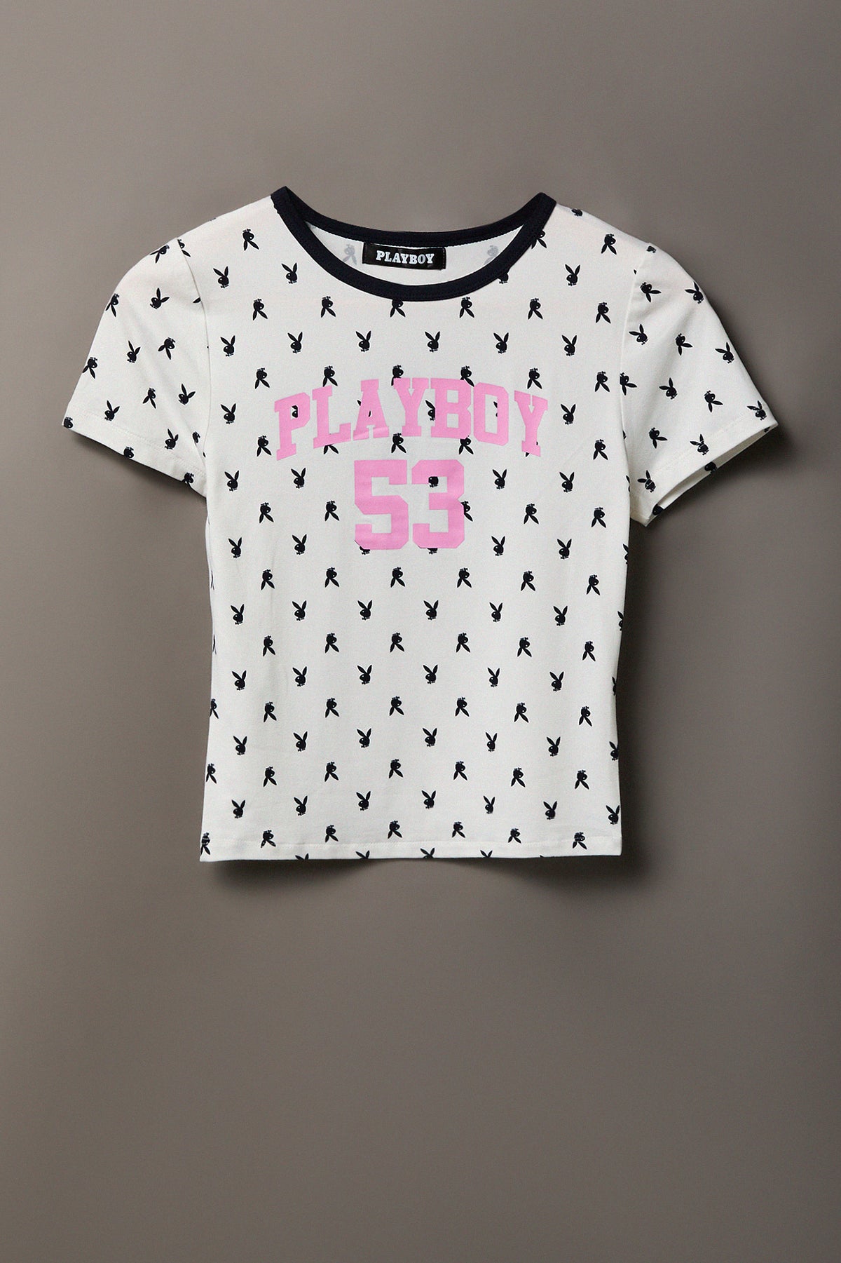 Alt View 5. Playboy Graphic T-Shirt & Short Set - White
